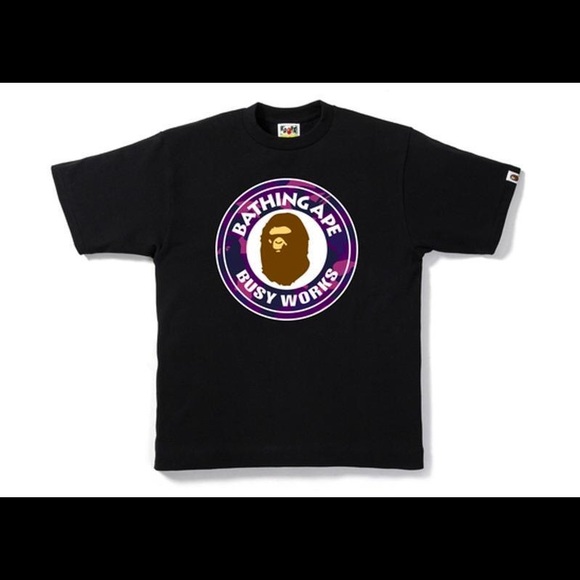 Bape Other - Authentic Bape “Busy Works” with Purple Colorway